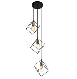 Lampa wisząca Morestel MDM-4244/3 BK+BRO 