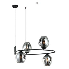 Lampa wisząca Roxane Italux MDM-4046-4 BK+SG dostawa po 21.12.2023