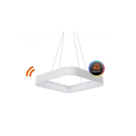 Lampa wisząca Solvent S White 45 cm Azzardo Smart WiFi