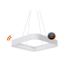 Lampa wisząca Solvent S White 60 cm Azzardo Smart WiFi