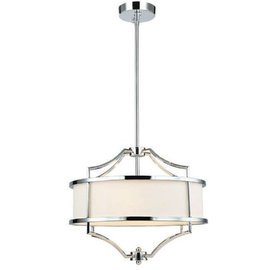 Lampa wisząca Stesso Chrom S STYL NOWOJORSKI