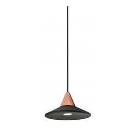 Lampa wisząca  Tentor Rose Gold AZ3085 + Disc black AZ3087 Azzardo