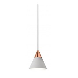 Lampa wisząca  Tentor Rose Gold AZ3085 + Trapeze white AZ3101 Azzardo