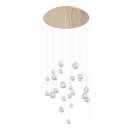 Lampa wisząca Zoe złota 80 cm MAXLIGHT 