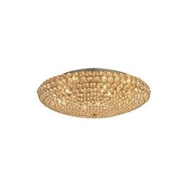 PLAFON KRYSZTAŁOWY KING PL9 ORO 73262 IDEAL LUX