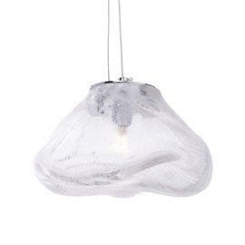 Transparentna lampa wisząca ICY transparentna 20 cm