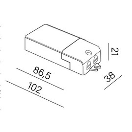 ZASILACZ POWER Phase-Control 10W 500mA 9-20V  AQFORM