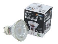 Żarówka LED line GU10 SMD 220-260V 3W 273lm 36˚ biała ciepła 2700K