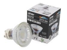 Żarówka LED line GU10 SMD 220-260V  3W 273lm 36˚ biała zimna 6500K