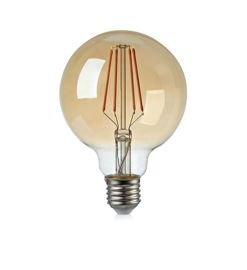 Żarówka dekoracyjna FILAMENT E27 Glob 95mm 4W Dim 106725 