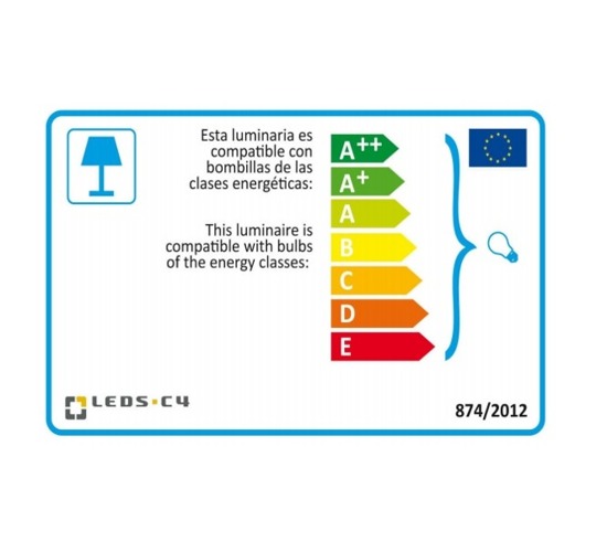 FUNK kinkiet ciemny brąz 05-4755-CI-23 Leds-C4 