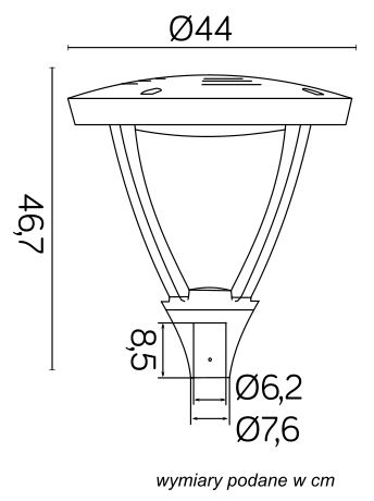 Głowica Mars LS-LB-22A 3000K