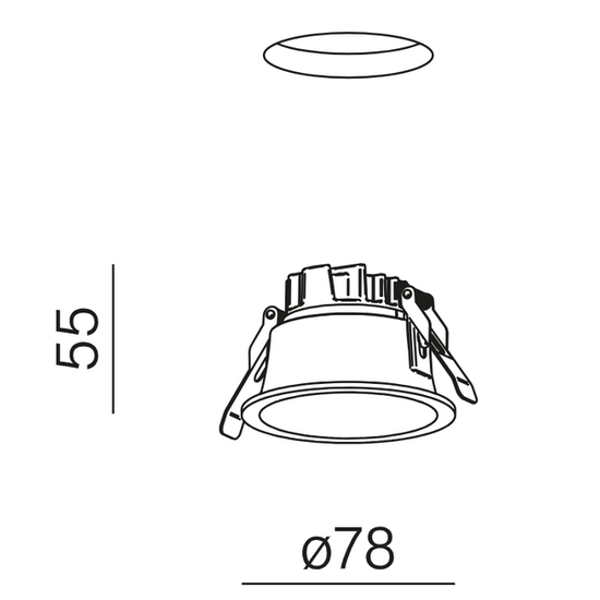 HOLLOW lens move LED wpuszczany AQform