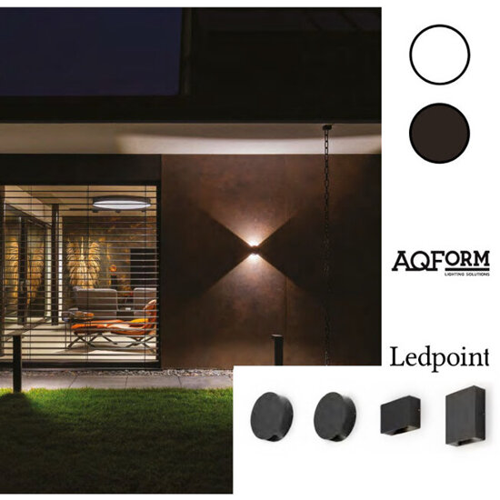 KINKIET LEDPOINT round up&down exterior AQForm 