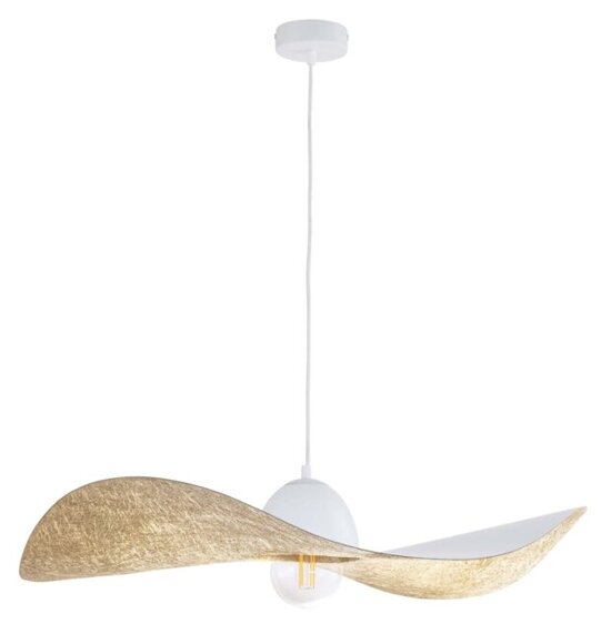 Kapello L biały/złoty ø 76cm lampa wisząca 32338