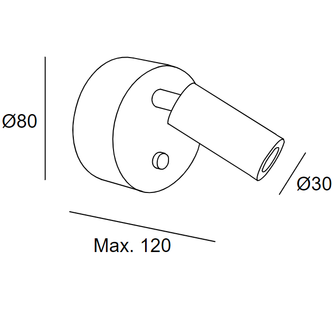 Kinkiet IVY nikiel 05-2706-81-81 Leds-C4 