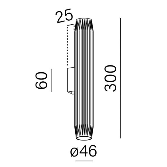 Kinkiet TRIBA mini LED AQform