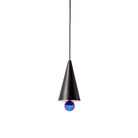 LAMPA WISZĄCA CHERRY CZARNA S - LED