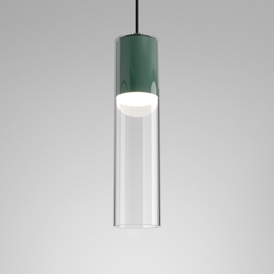 LAMPA WISZĄCA MODERN GLASS Tube LED 230V AQFORM 