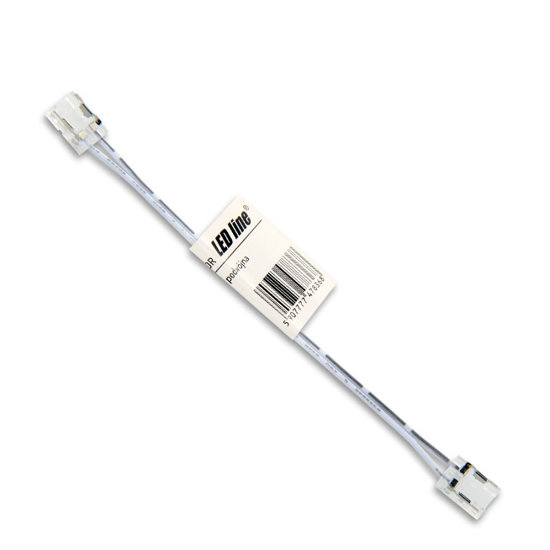 LED line® złączka do taśm COB LED CLICK CONNECTOR podwójna 10 mm 2 PIN z przewodem