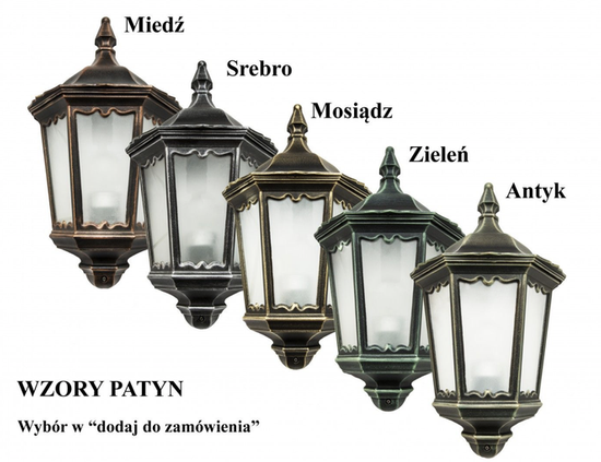 Lampa ogrodowa WITRAŻ OGMWN 2 N SU-MA