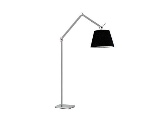 Lampa podłogowa Zyta ALU/BK Azzardo