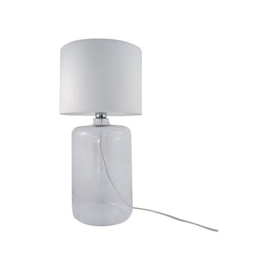 Lampa stołowa AMARSA TRANSPARENT 5506WH ZUMA LINE 