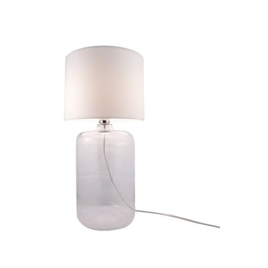 Lampa stołowa AMARSA TRANSPARENT 5506WH ZUMA LINE 