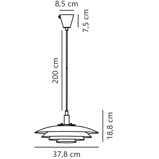 Lampa wisząca Bretagne 38 Nordlux 39489910