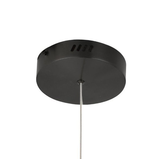 Lampa wisząca CIRCLE 100 ledowa 100 cm czarna