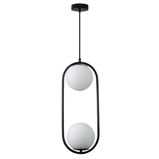 Lampa wisząca COSTA DUO CZARNA 50 CM Step into design