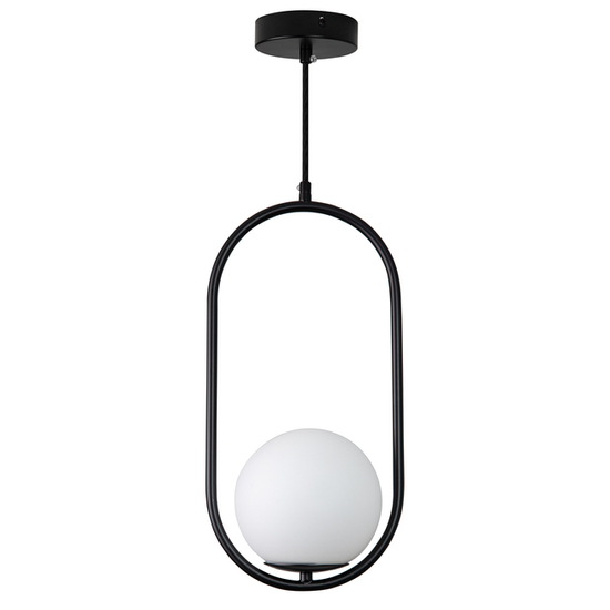 Lampa wisząca COSTA SOLO CZARNA 40 CM Step into design