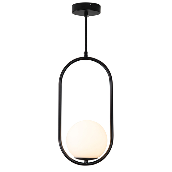 Lampa wisząca COSTA SOLO CZARNA 40 CM Step into design