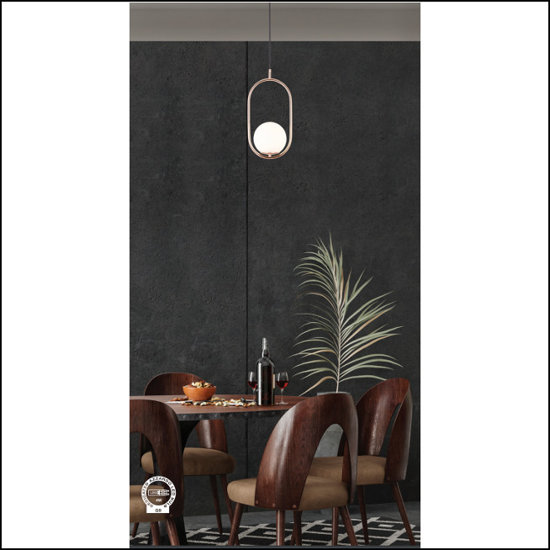 Lampa wisząca Coco 1 Azzardo AZ4981