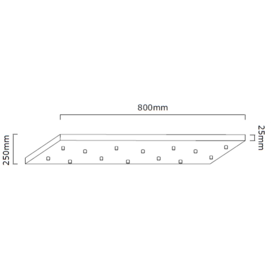 Lampa wisząca Ero XII 80×25 Orlicki Design