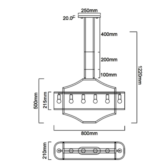 Lampa wisząca Gerdo Ovale Orlicki Design