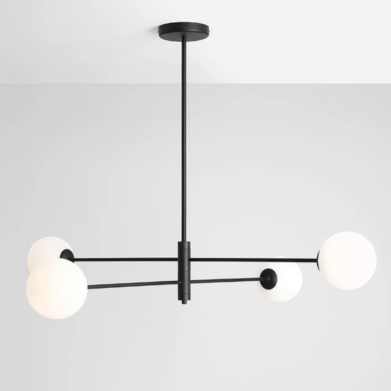 Lampa wisząca HOMME 4 BLACK czarna