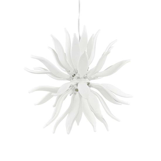 Lampa wisząca LEAVES SP12 BIANCO 112268 IDEAL LUX