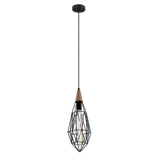 Lampa wisząca Maelle Italux MDM-2595/1S BK - do wyczerpania zapasów