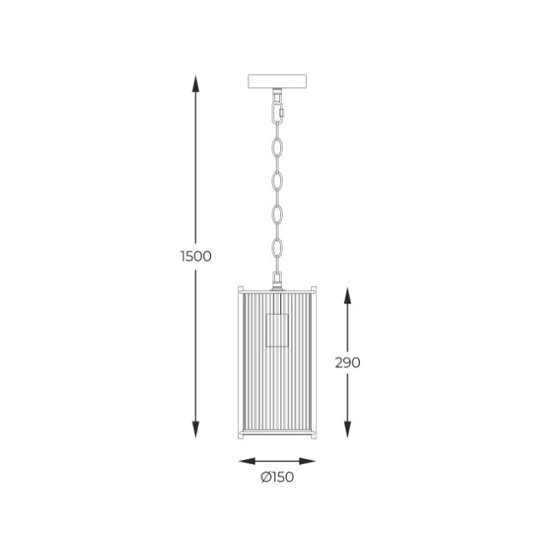 Lampa wisząca Marmo Zuma Line