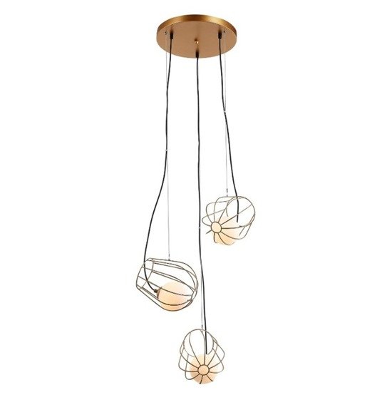 Lampa wisząca Melisa Italux MDM-3942/3 GD - do wyczerpania zapasów