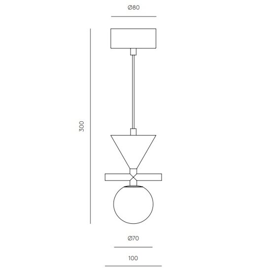 Lampa wisząca Oneta C1299 Aromas