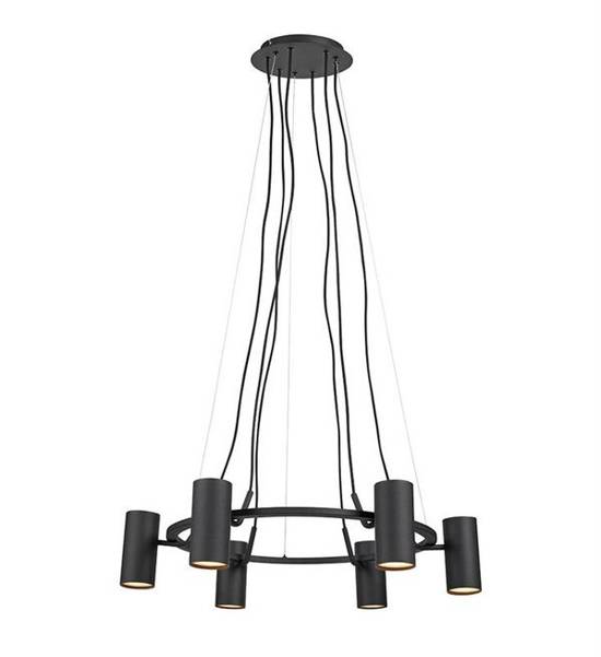 Lampa wisząca Porto Markslojd 107357 czarna