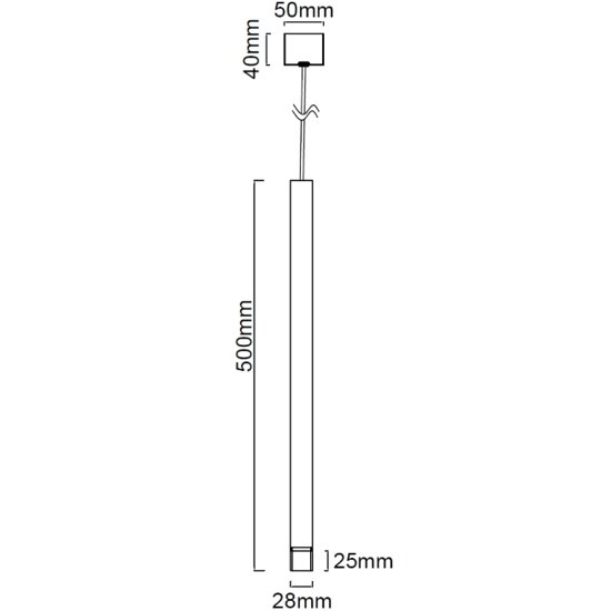 Lampa wisząca Q I 50 Orlicki Design