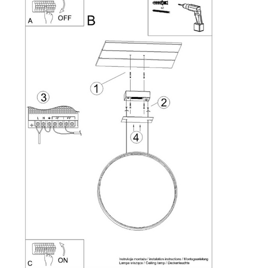 Lampa wisząca RIO 55 Thoro Lighting 