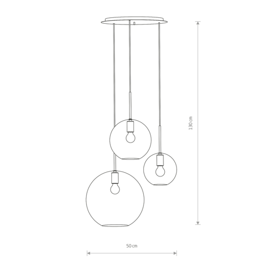 Lampa wisząca SPHERE III 7788 Nowodvorski 