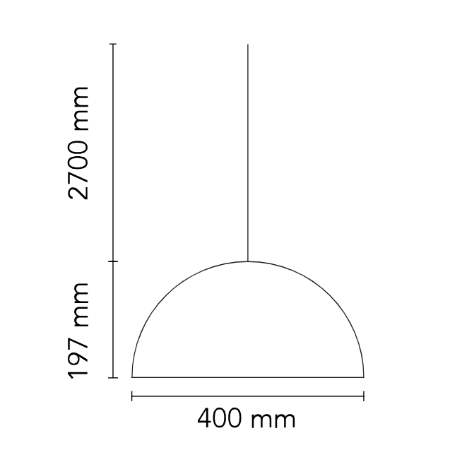 Lampa wisząca Skygarden BIAŁY Small Flos