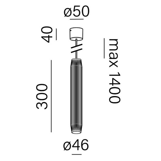 Lampa wisząca TRIBA mini LED AQform