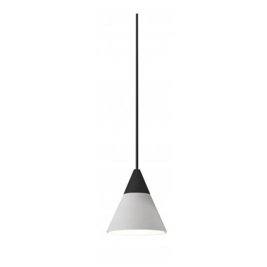 Lampa wisząca  Tentor Black AZ3098 + Trapeze white AZ3101 Azzardo