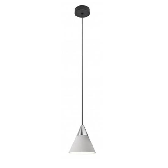 Lampa wisząca  Tentor Chrom AZ3086 + Trapeze white AZ3101 Azzardo